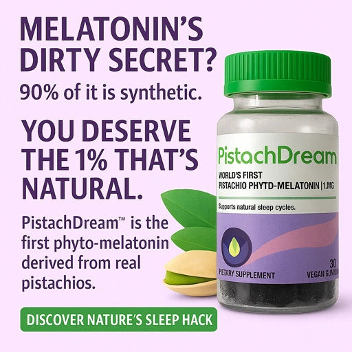 PistachDream - Pistachio Phyto-Melatonin Gummies 1mg